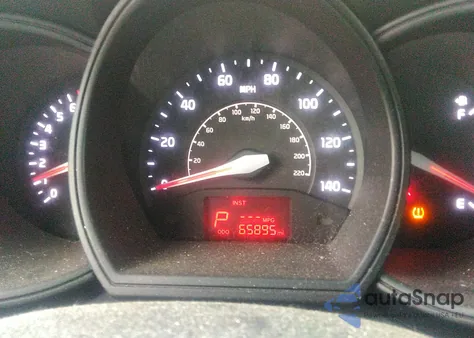 2013 Kia Rio Lx z USA, uszkodzony, nr VIN KNADM4A36D6124456